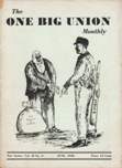 One Big Union Monthly, June 1938