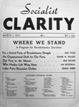 Socialist Clarity, March 1, 1937