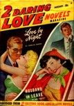 2 Daring Love Novels Magazine, August 1948