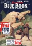 Blue Book, July 1929