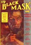 The Black Mask, January 1939