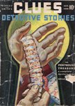 Clues Detective Stories, August 1939
