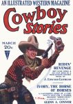 Cowboy Stories, March 1927