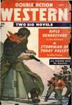 Double Action Western Magazine, January 1952