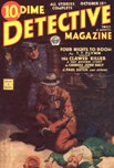 Dime Detective Magazine, October 15, 1934