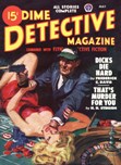 Dime Detective Magazine, May 1948