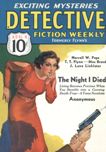 Detective Fiction Weekly, August 8, 1936