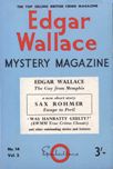 Edgar Wallace Mystery Magazine, September 1965