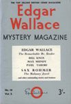 Edgar Wallace Mystery Magazine, November 1965