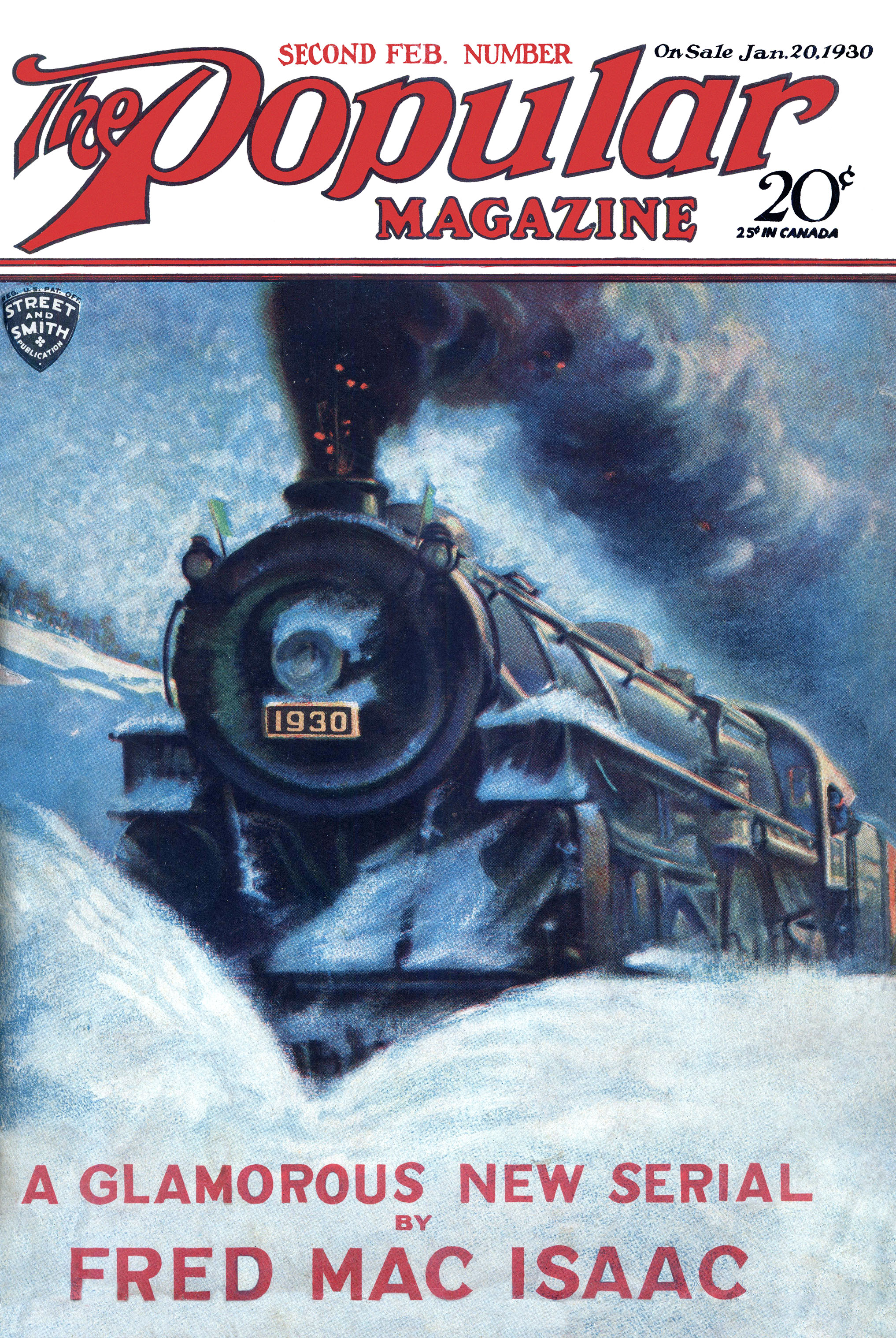 The Popular Magazine, January 20, 1930
