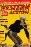 Western Action Novels, March 1954