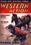 Western Action Novels, August 1954