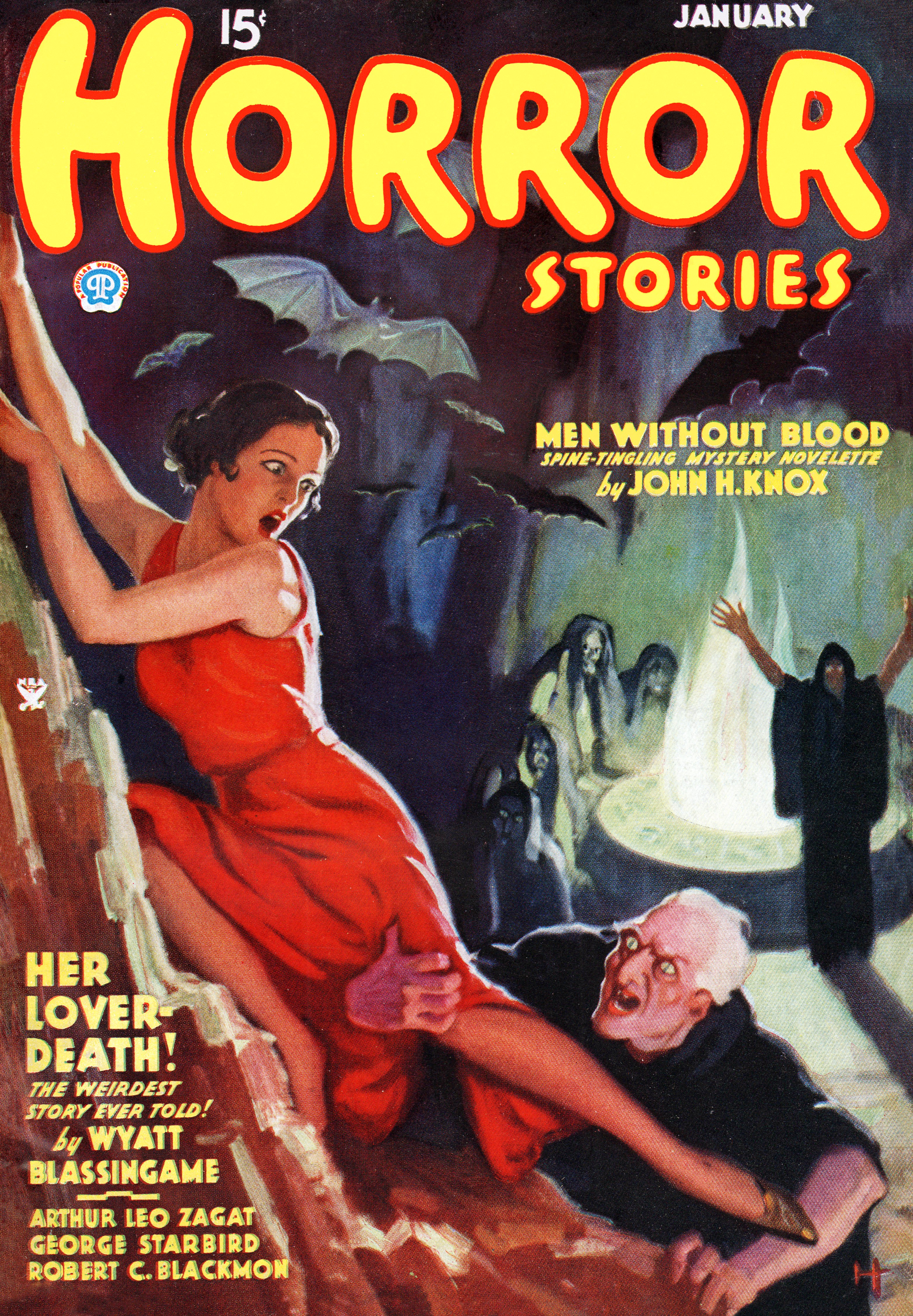 Horror Stories, January 1935