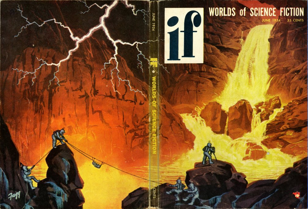 Image result for if science fiction magazine covers"