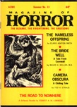 Magazine of Horror, Summer 1970