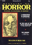 Magazine of Horror, February 1971