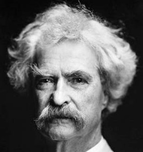 Samuel Langhorne Clemens a.k.a. Mark Twain  (1835 – 1910)