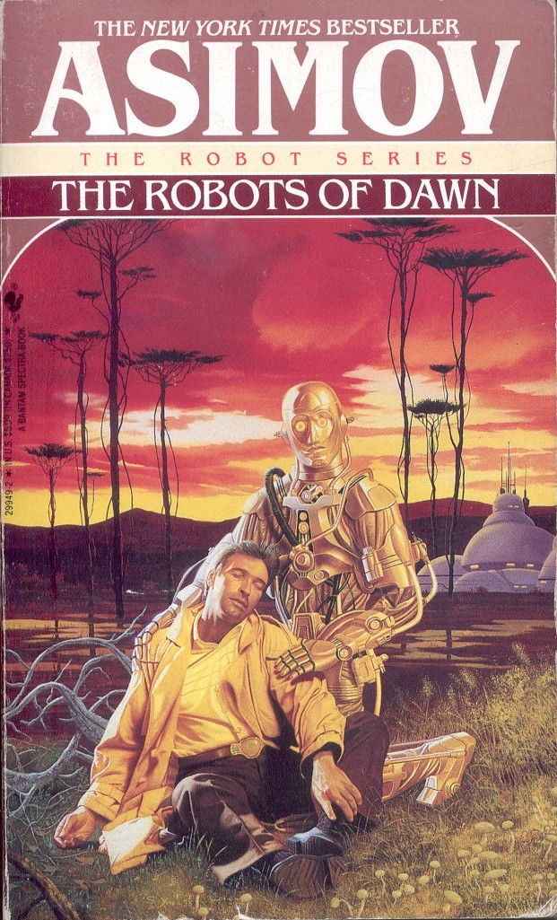  novel that bridges Asimov's Robot and Galactic Empire/Foundation novels; 